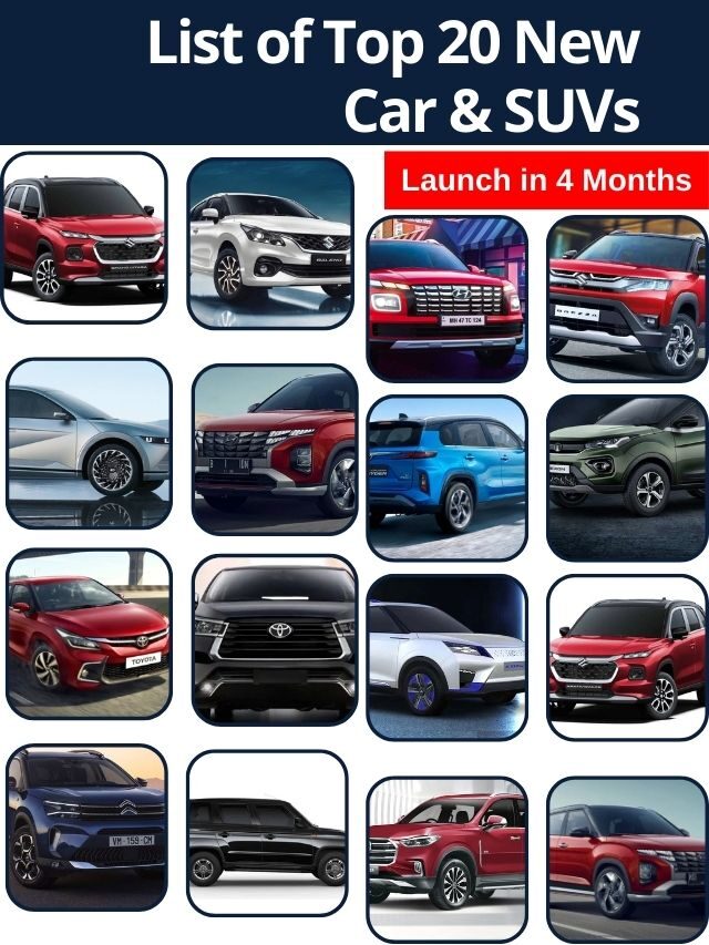List of Top 20 New Car & SUVs Launching Soon, Know the details