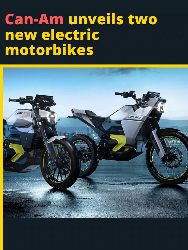 Can-Am unveils two new electric motorbikes- Details