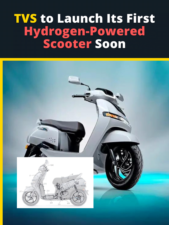 TVS to Launch Its First Hydrogen-Powered Scooter Soon- Image leaked