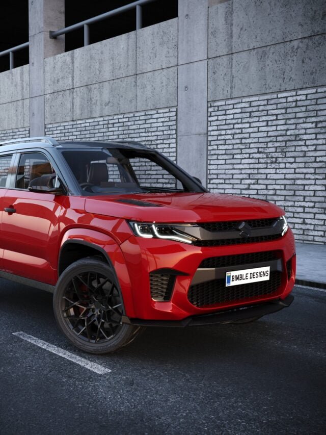 New Upcoming 2022 Maruti Suzuki Brezza X- Imagined