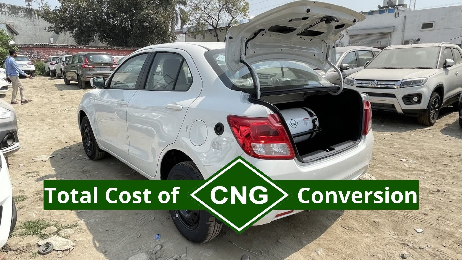 Total Cost To Convert From Petrol Car To CNG Car Carandbike24